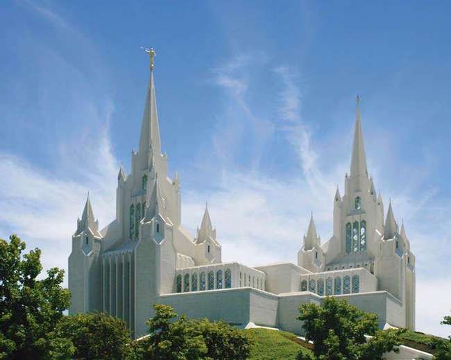 De vakreste Mormon-templene